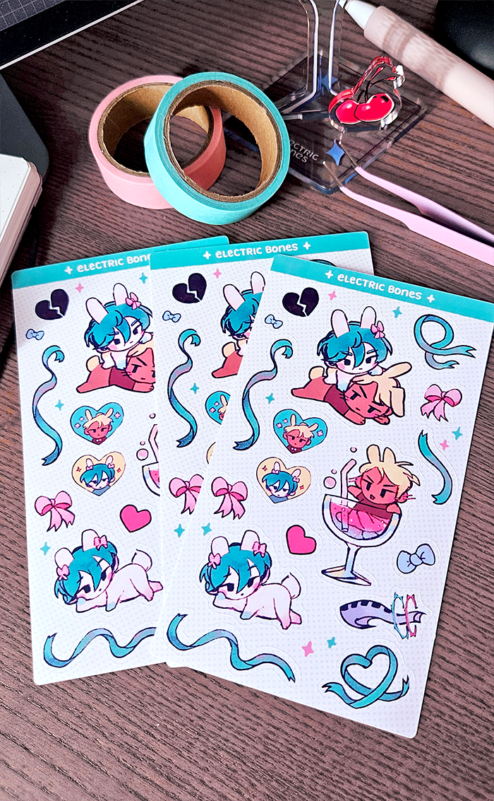 Rabbit Deco Stickers