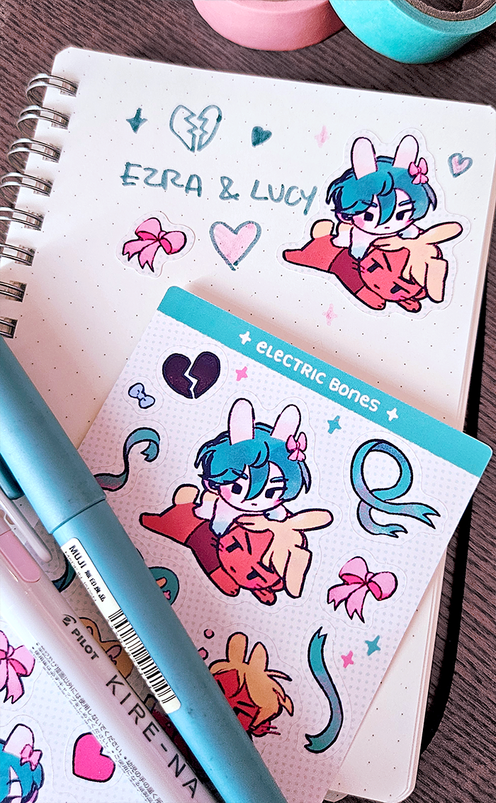 Rabbit Deco Stickers