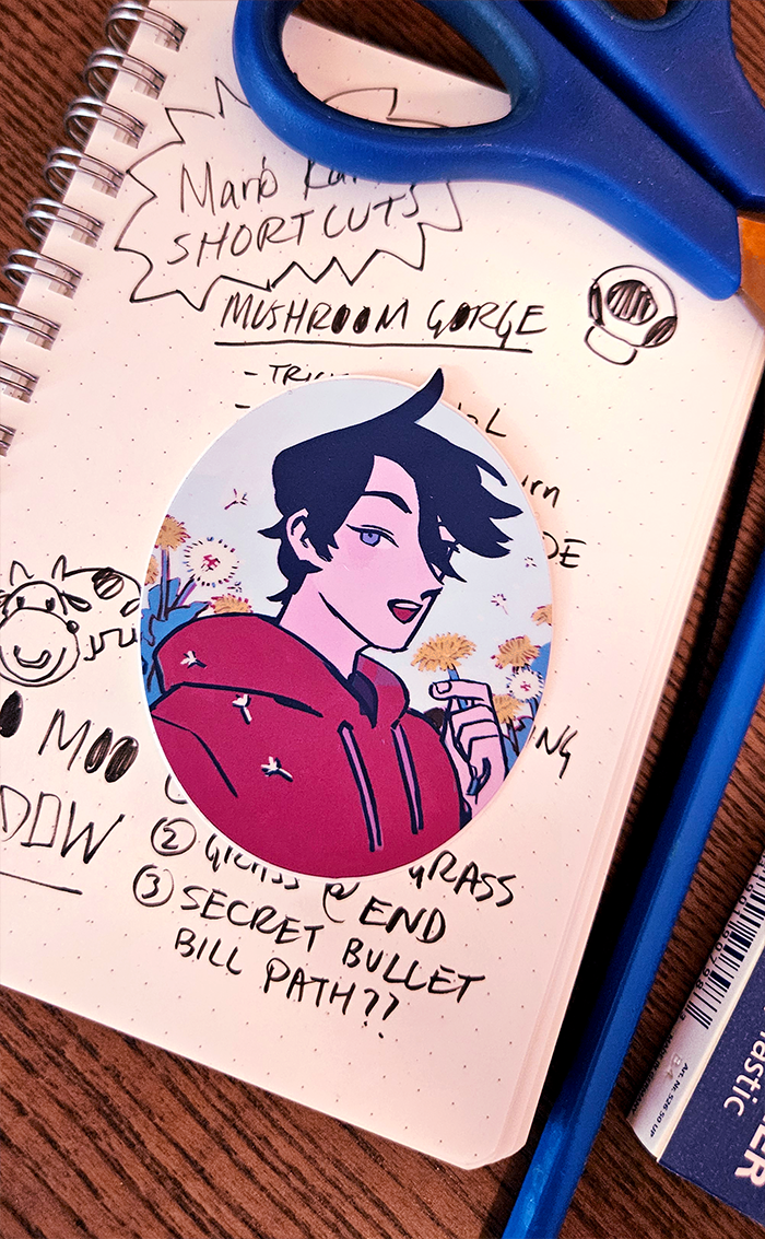ARH: Portait Sticker
