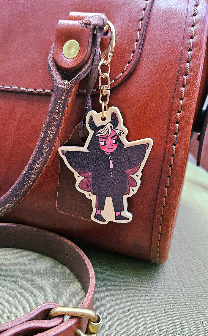Moth Lucy Charm