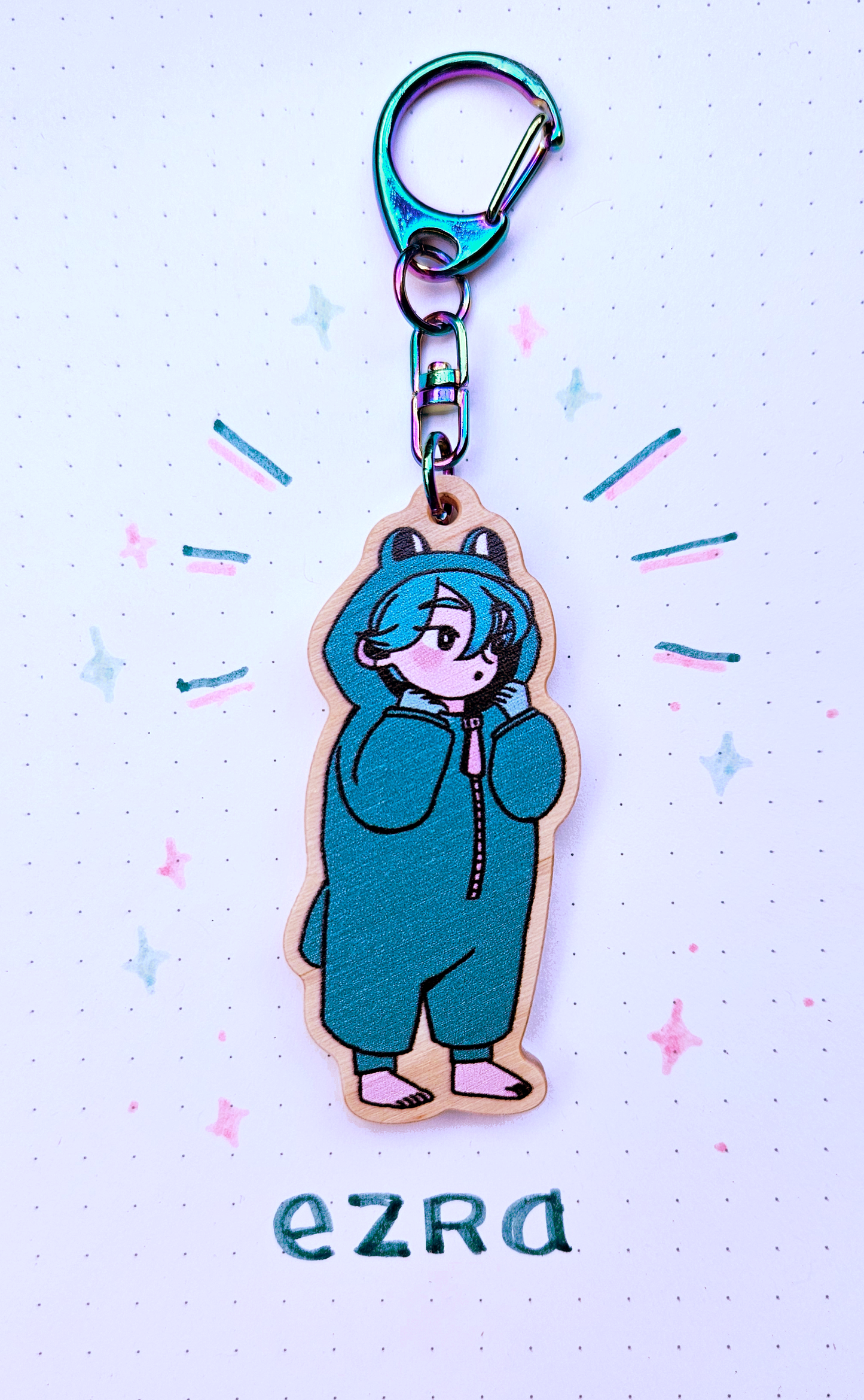 Frog Ezra Charm