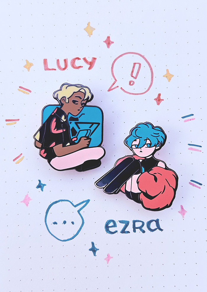 Rival Coworkers Pin Set
