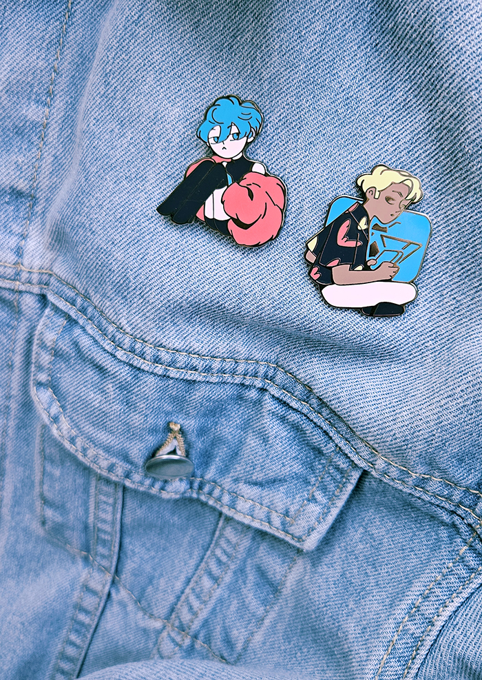 Rival Coworkers Pin Set