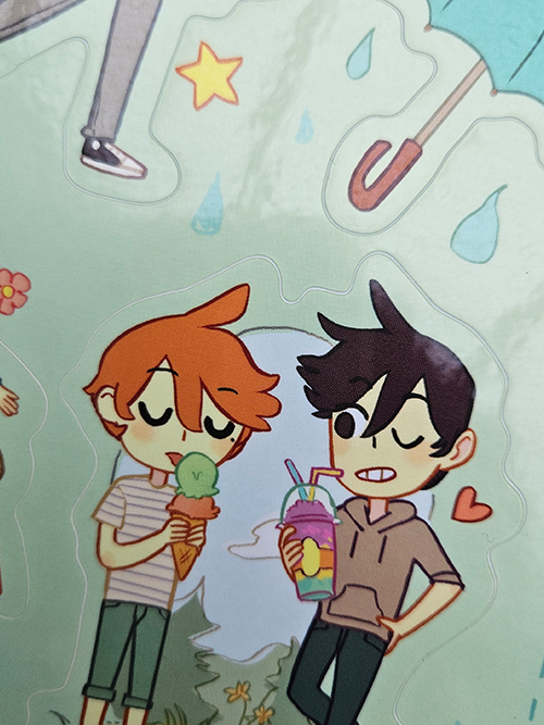 Always Raining Here Stickers
