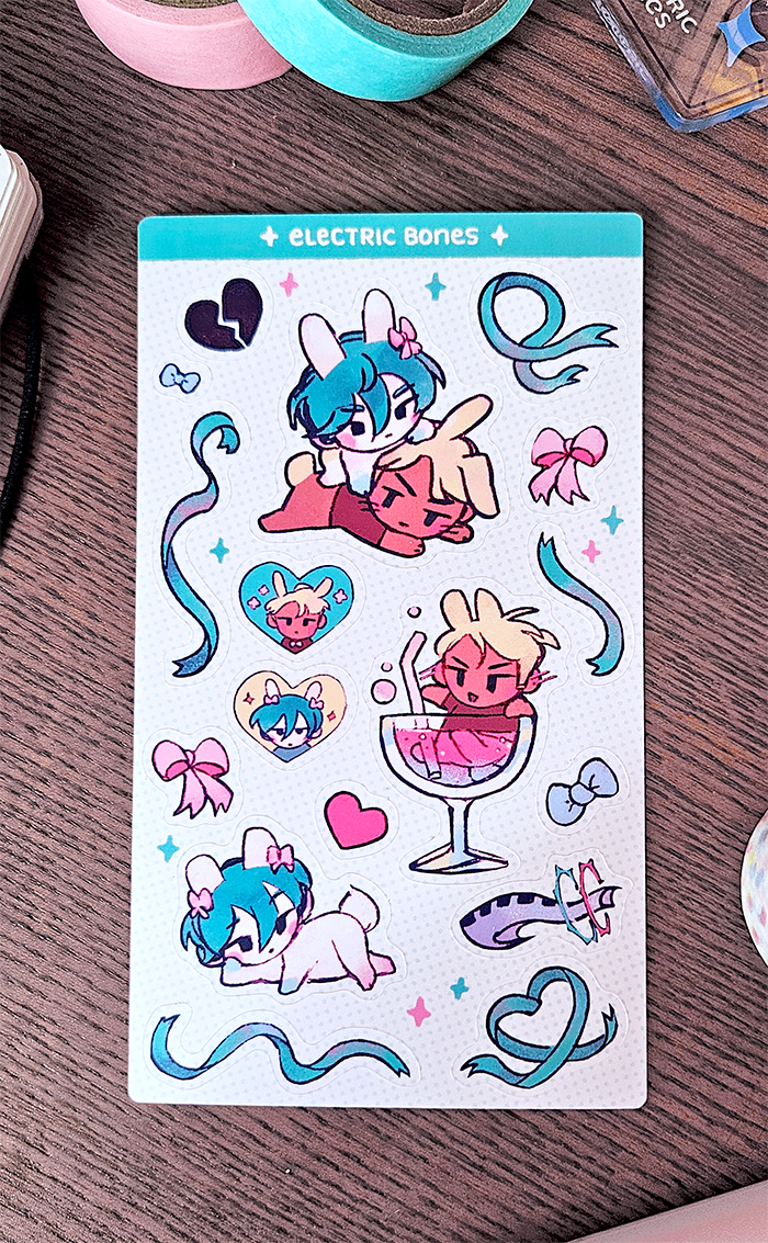 Rabbit Deco Stickers