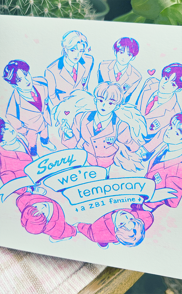 Sorry we're temporary - a ZB1 Fanzine